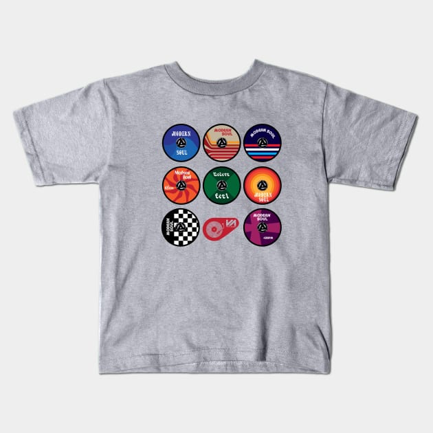 Modern Soul Kids T-Shirt by modernistdesign